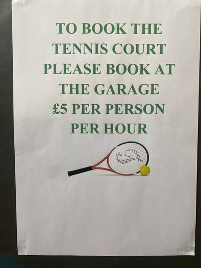 COME AND PLAY TENNIS COME AND PLAY TENNIS